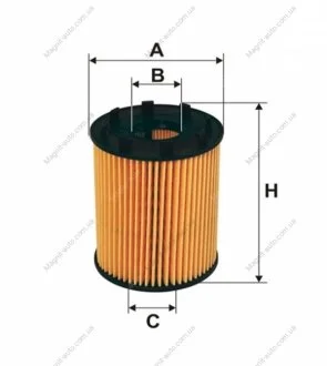 Фільтр оливний, 1.3CDTI 04- /Doblo 1.3JTD (тип Purflux) WIX FILTERS WL7408