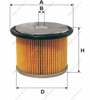 Фільтр паливний 1.8-1.9D/TD 95-07 Ducato/Berlingo WIX FILTERS WF8021