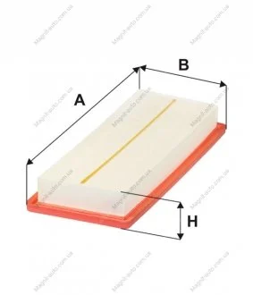 Фильтр воздуха, PSA 1.6 06- WIX FILTERS WA9689