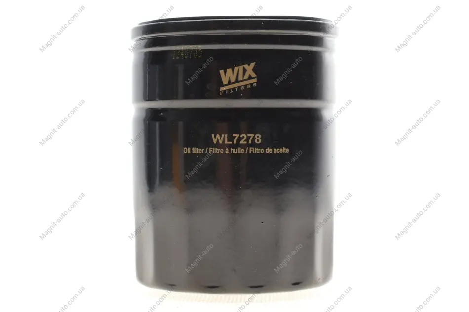 Фильтр масляный, Discovery 89-98, Freelander 98-06/Rover 20, 25, 400, 45, 75, 800 WIX FILTERS WL7278 (фото 1)