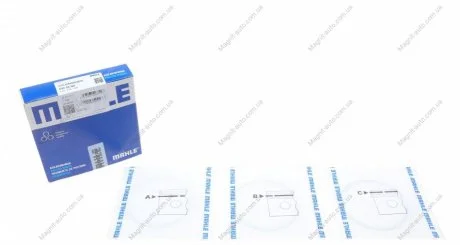 Кольца поршневые VAG 80,01 1,9D/TD-2,4D (Mahle) MAHLE / KNECHT 030 20 N2