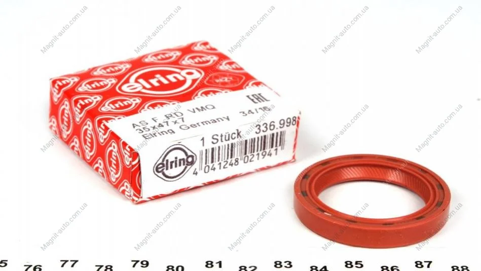 Сальник вала двигуна ELRING 336.998 (фото 1)