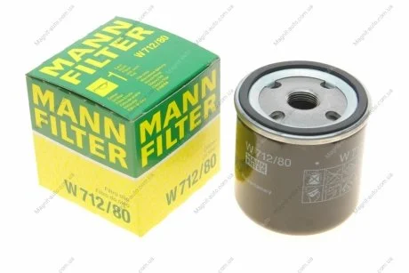 Масляний фільтр MANN W712/80