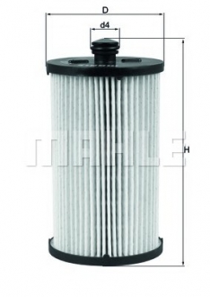 Фильтр топл. VW CRAFTER 2.5 TDI (Knecht-Mahle) MAHLE / KNECHT KX222DECO