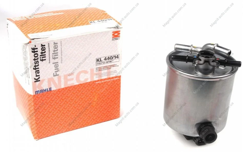 Фильтр топливный NISSAN; RENAULT(пр-во Knecht-Mahle) MAHLE / KNECHT KL440/14 (фото 1)