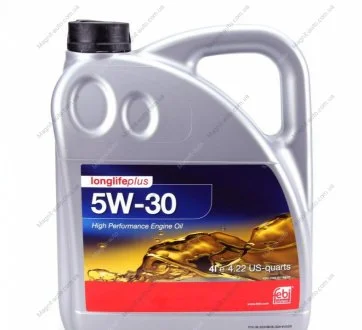 Масло моторное Febi 5W-30, 4 л FEBI BILSTEIN 32946