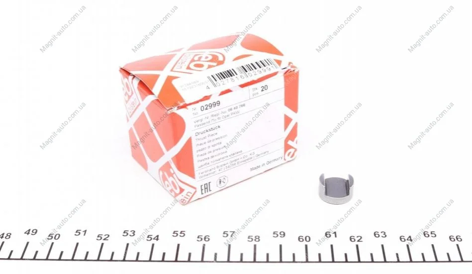 Упорна шайба Opel Astra / Opel Kadett / Daewoo Lanos FEBI BILSTEIN 02999 (фото 1)