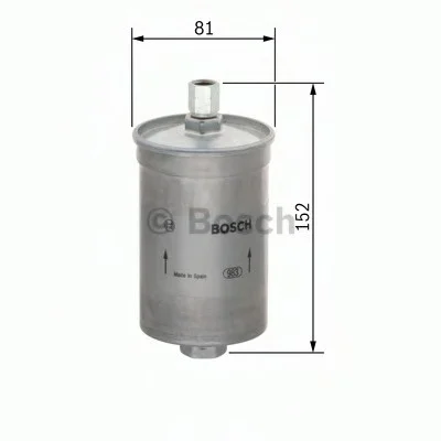 Фильтр топл. ГАЗ 3110, ГАЗЕЛЬ - дв.406 (пр-во Bosch) BOSCH 0450905200 (фото 1)