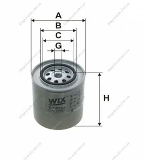 Фільтр паливний BMW PP854/1/ (вироб-во WIX-FILTERS) WIX FILTERS WF8162