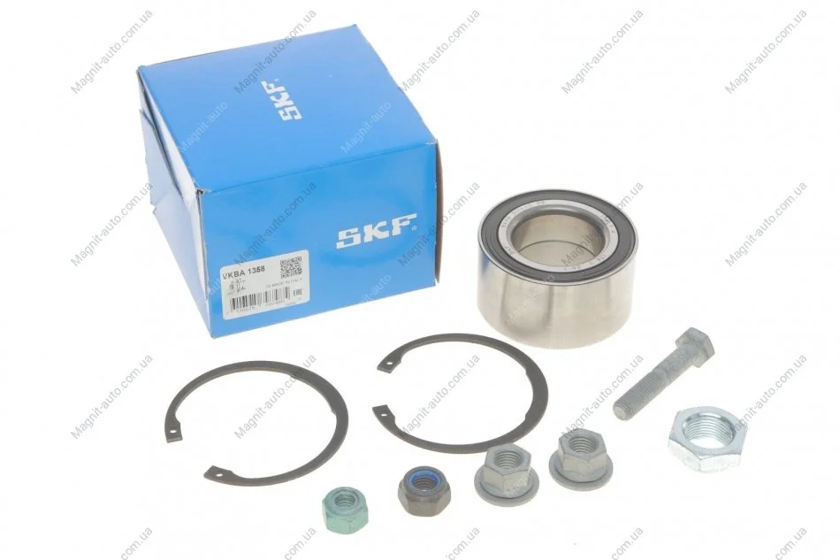 Підшипник переднньої маточини, VW Caddy II, Golf III, Passat, Polo, Vento 83-04 SKF VKBA 1358 (фото 1)