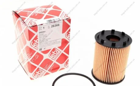 Фильтр масляний FIAT DOBLO, OPEL ASTRA (пр-во FEBI) FEBI BILSTEIN 26366