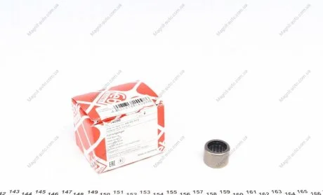 Подшипник вала сцепления (15,4x21x15mm) AUDI 100 C2, 100 C3, 100 C4, 80 B2, 80 B3, 80 B4, 90 B2, 90 B3, A3, A4 B5, A4 B6, A4 B7, A6 C4, A6 C5, COUPE B2, COUPE B3, TT FORD ECOSPORT 1.3-3.2 08.76- FEBI BILSTEIN 14098