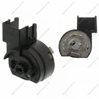 Контактна група замка запалювання (6 pin) OPEL ASTRA F, ASTRA F CLASSIC, CALIBRA A, COMBO, CORSA B, OMEGA B, SINTRA, TIGRA, VECTRA B 1.0-3.2 08.89-01.05 FEBI BILSTEIN 02749