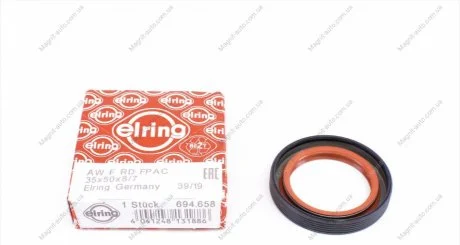Сальник вала двигуна ELRING 694.658