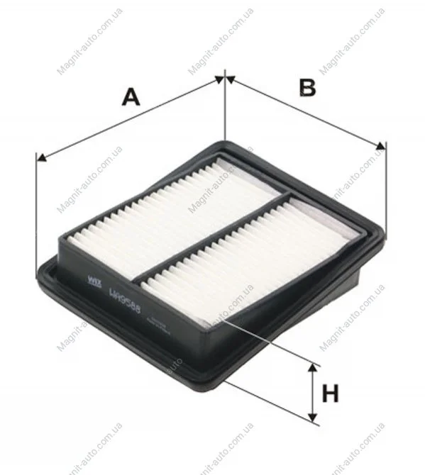 Фильтр воздуха Honda Jazz II WIX FILTERS WA9588 (фото 1)