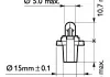 Автолампа Philips 24V 1,2W BAX8,3S/1,35 GREY PHILIPS 13597CP (фото 2)