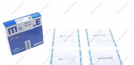 Кольца поршневые VAG 76,51 1,2x1,2x2 (Mahle) MAHLE / KNECHT 028 01 N0
