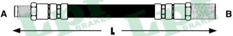 Шланг тормозной IVECO DAILY II передн. LPR 6T46958 (фото 1)
