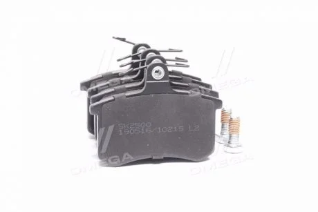 Колодки тормозные, задние, FIAT Croma, Alfa Romeo 164, LANCIA Thema, 87-98 LPR 05P215