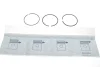 Кільця поршневі (к-кт 3 шт.).), AUDI A3-A8, SEAT Leon/Octavia, VW Bora/Golf/Passat 1.8 +T 94-06 STD KOLBENSCHMIDT 800045010000 (фото 2)