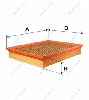 Фільтр повітряний /188/5 (вироб-во WIX-FILTERS) WIX FILTERS WA9498