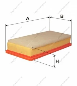 Фільтр повітряний, CITROEN C5, PEUGEOT 508, 2.0-2.2, 05- WIX FILTERS WA9453