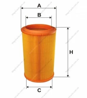 Фильтр воздушный /318/1 (WIX-Filtron) WIX FILTERS WA6742