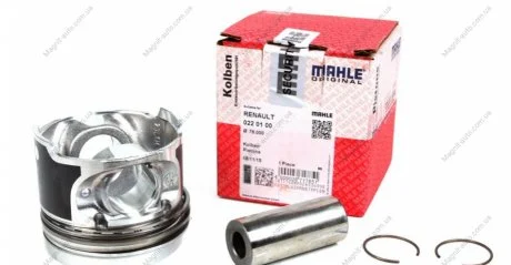Поршень RENAULT 76,00 K9K 1,5TD d26 (Mahle) MAHLE / KNECHT 022 01 00