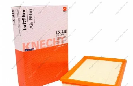 Фільтр повітряний Mahle Seat MAHLE / KNECHT LX418