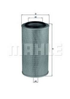Фильтр воздушный DAF (TRUCK) (Knecht-Mahle) MAHLE / KNECHT LX265