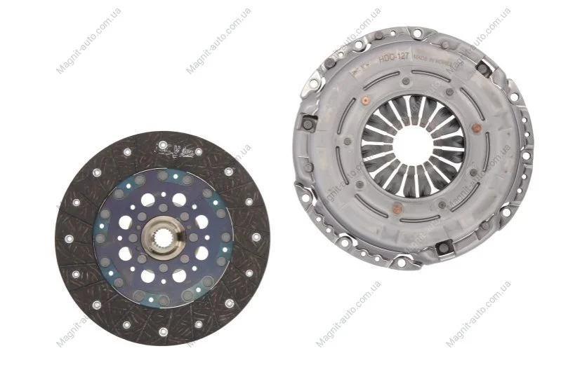 Комплект сцепления HYUNDAI I40 I, I40 I CW, IX35, SONATA VII, TUCSON KIA OPTIMA, SPORTAGE III, SPORTAGE IV 2.0 07.10-09.22 Valeo 828470 (фото 1)