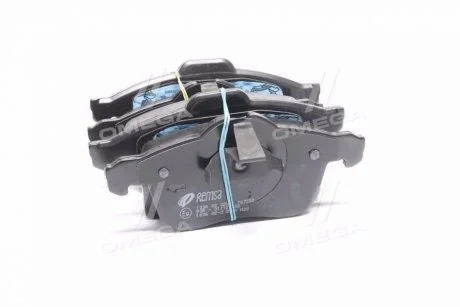 Колодка торм. OPEL ASTRA H передн. REMSA 1036.02