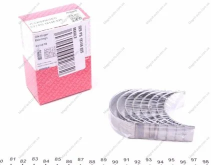 Вкладиші шатунні CADDY I/OCTAVIA I 1.6-2.0 82-07 MAHLE / KNECHT 029 PS 18146 025