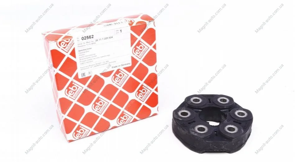 Балансир кардана BMW 1(E81)/1(E87)/3(E21)/3(E30)/3(E36) 90-12 передн/задн FEBI BILSTEIN 02562 (фото 1)