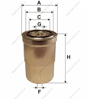 Фильтр топлива Mitsubishi Pajero III WIX FILTERS WF8341