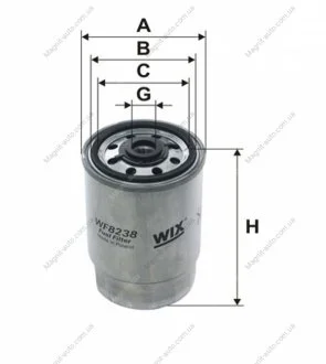 Фільтр паливний WIX FILTERS WF8238