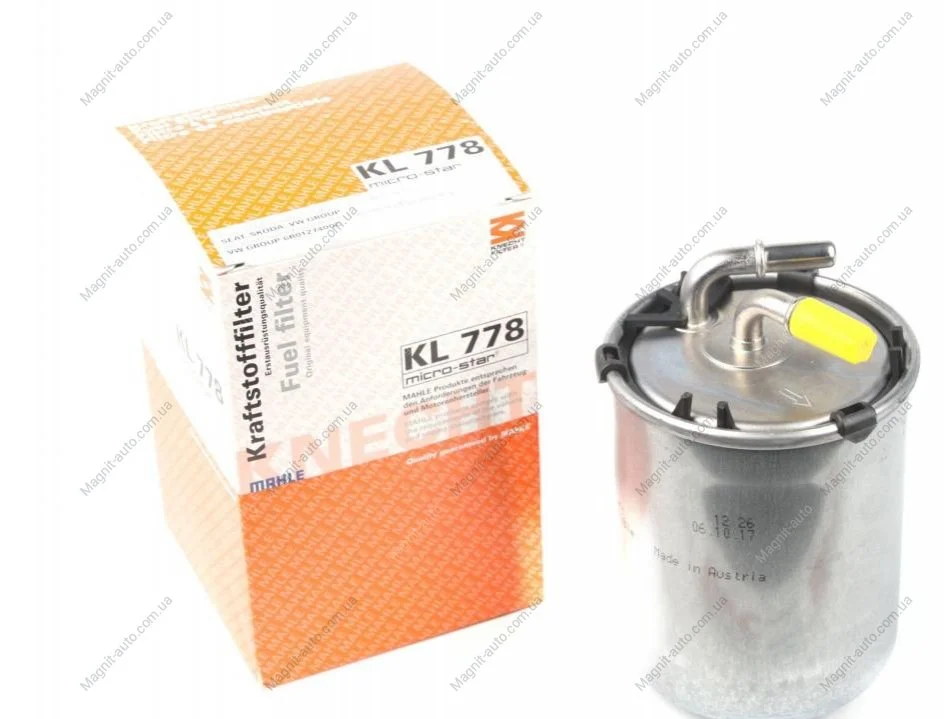 Паливний фільтр MAHLE / KNECHT KL778 (фото 1)