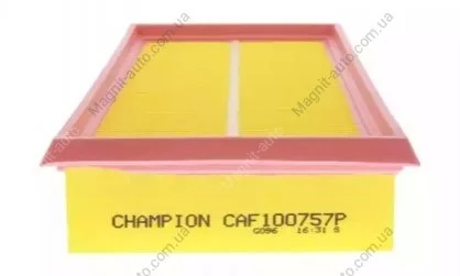 Фильтр воздушный RENAULT /U757 (пр-во) CHAMPION CAF100757P