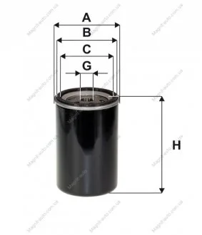 Фильтр топливный /PP879/2 (произ-во WIX-FILTERS) WIX FILTERS 33373