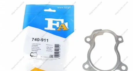 Прокладка вихлопної системи, 1.9dCi 01- Fischer Automotive One (FA1) 740-911