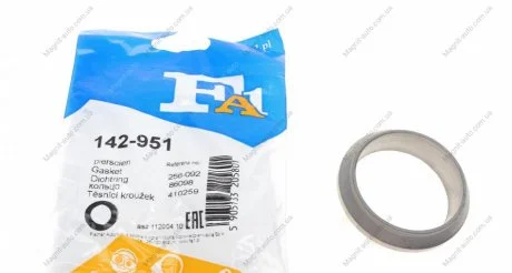 Ущільнююче кільце, випускний тр Fischer Automotive One (FA1) 142-951