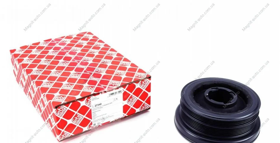 Шкив коленвала BMW 3/5/7/X3/X5/X6 Diesel FEBI BILSTEIN 27340 (фото 1)