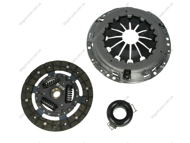 Комплект зчеплення з підшипником CITROEN C1 PEUGEOT 107 TOYOTA AYGO, YARIS, YARIS / VIOS 1.0/1.0LPG/1.3 01.05-09.14 AISIN KT-313A (фото 1)