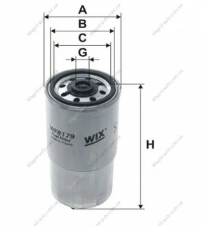 Фильтр топливный WIX FILTERS WF8179