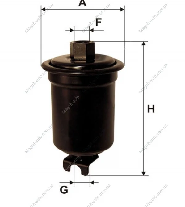 Фильтр топливный, Daihatsu Valera; Mitsubishi Colt IV, Lancer V; Toyota Avensis I, Camry FF, Carina WIX FILTERS WF8116 (фото 1)