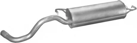 Глушитель задн. VW GOLF IV (пр-во Polmostrow) POLMOSTROW 30.244