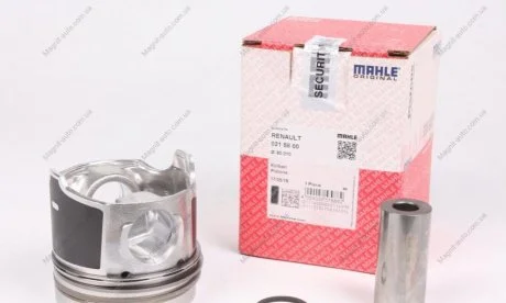 Поршень RENAULT 80,00 F9Q 1,9TD (Mahle) MAHLE / KNECHT 021 58 00