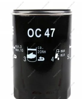 Фильтр масляный AUDI, VW (Knecht-Mahle) MAHLE / KNECHT OC47OF