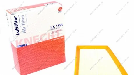 Фільтр повітряний Megane III/Scenic 09-/Fluence 10- MAHLE / KNECHT LX1748