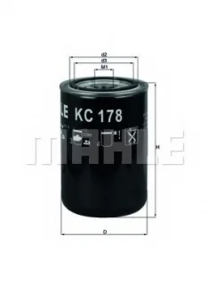 Фильтр топл. DAF (TRUCK) (Knecht-Mahle) MAHLE / KNECHT KC178